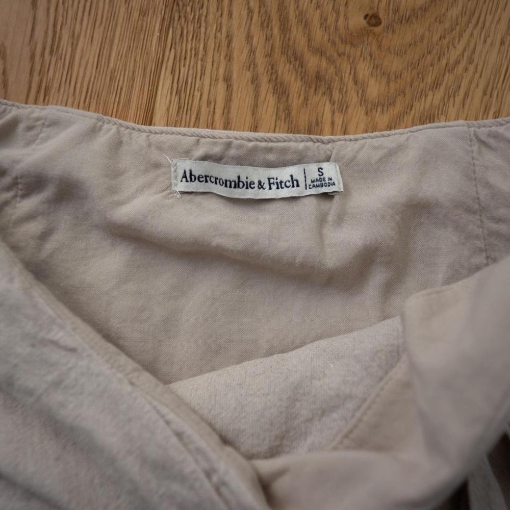 Abercrombie & Fitch Linen Mini Skirt - Picture 4 of 7